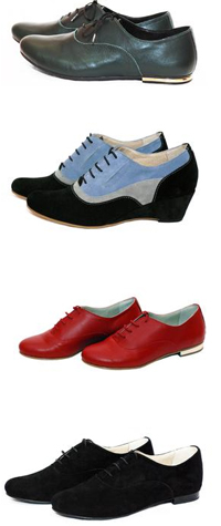 модные женские оксфорды Shoe Qwix