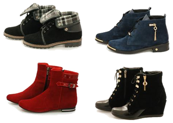 модели женских ботинок Shoe Qwix